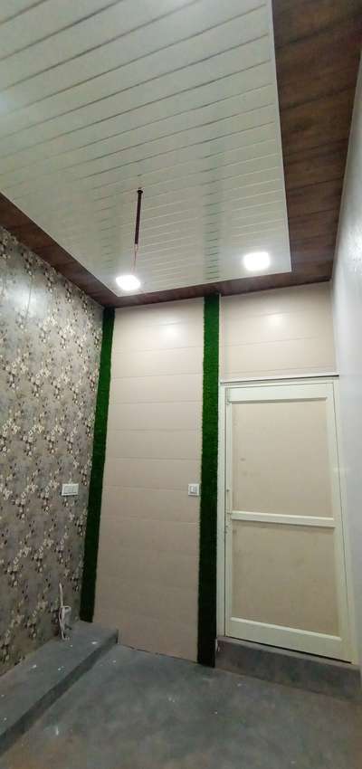 Ceiling, Door, Lighting, Wall Designs by Contractor Manish Sharma, Delhi | Kolo