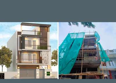 Exterior Designs by Contractor Ms  construction, Noida | Kolo