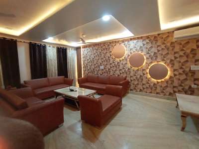 Ceiling, Furniture, Lighting, Living Designs by Contractor Manish Sharma, Delhi | Kolo