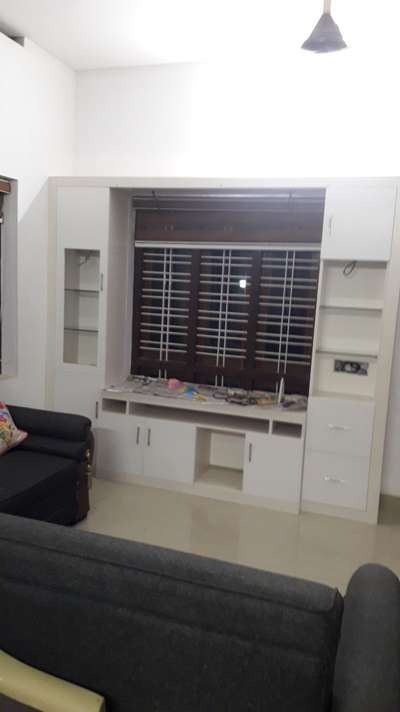 Storage, Living, Window Designs by Carpenter Manoj Kumar, Alappuzha | Kolo