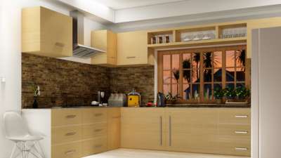 Kitchen, Storage Designs by Architect Haris Mohammed, Kasaragod | Kolo