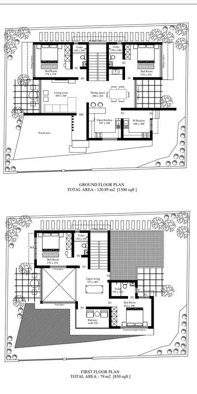 Plans Designs by Civil Engineer VEDIC ARCHITECTURE, Ernakulam | Kolo