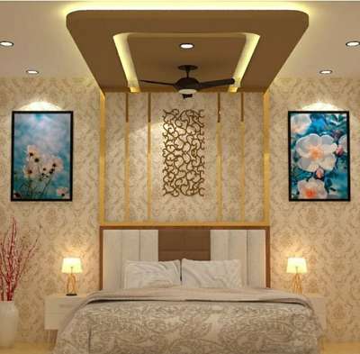 Ceiling, Furniture, Storage, Bedroom Designs by Architect Sufiyan Khan, Delhi | Kolo