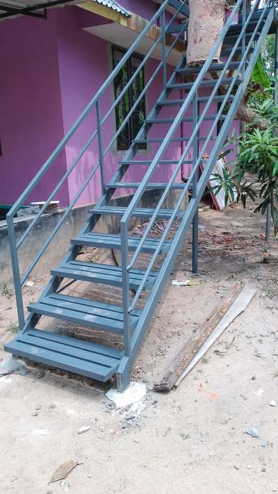 Staircase Designs by Contractor Abhilash Abhilash, Alappuzha | Kolo