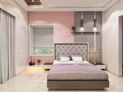 Furniture, Storage, Wall, Bedroom, Window Designs by Interior Designer Poonam Wadge, Indore | Kolo