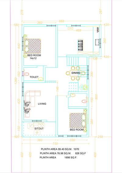 Plans Designs by Building Supplies Kannanalloor samad, Kollam | Kolo