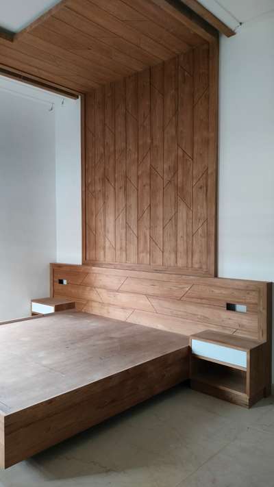 Furniture, Storage, Bedroom, Wall Designs by Carpenter Vijesh Vijesh, Palakkad | Kolo