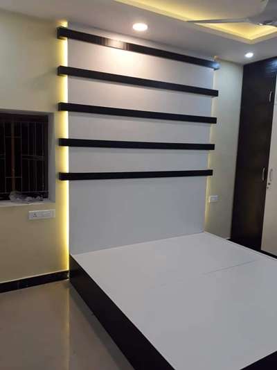 Bedroom, Furniture, Lighting, Storage Designs by Interior Designer Rajesh Kumar, Gurugram | Kolo