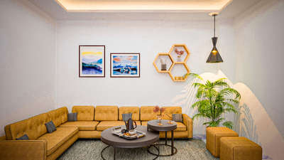 Living, Lighting, Furniture Designs by Interior Designer Anubhav Saini, Delhi | Kolo