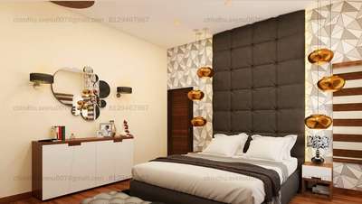 Furniture, Storage, Bedroom, Wall, Home Decor Designs by Interior Designer ATTIC DESIGN STUDIO, Kollam | Kolo