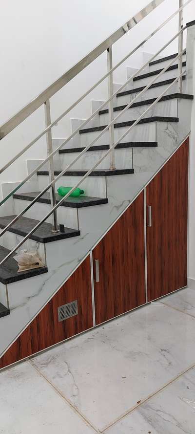 Staircase, Storage, Flooring Designs by Fabrication & Welding Elegant interio, Palakkad | Kolo