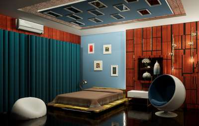 Ceiling, Furniture, Bedroom Designs by 3D & CAD Akhil Thilakan, Thrissur | Kolo