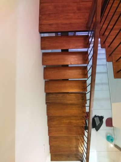 Staircase Designs by Civil Engineer Ashitha Surendran, Thiruvananthapuram | Kolo