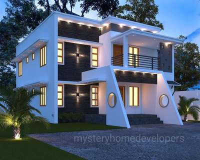 Exterior, Lighting Designs by Contractor Perfect  construction , Kollam | Kolo