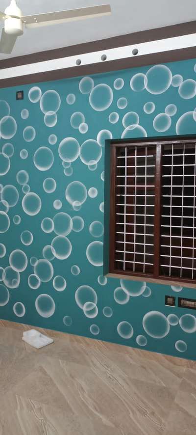 Wall Designs by Painting Works Mahesh Murali, Kollam | Kolo