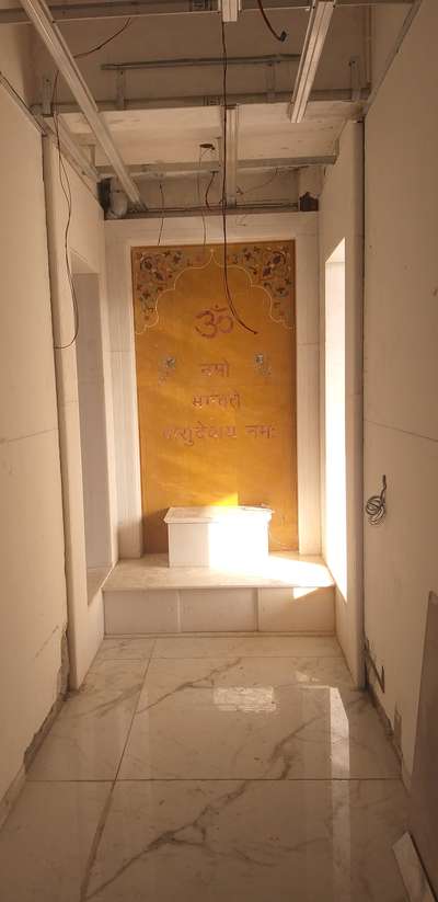 Prayer Room, Storage Designs by Contractor Dinesh kumawat, Jaipur | Kolo