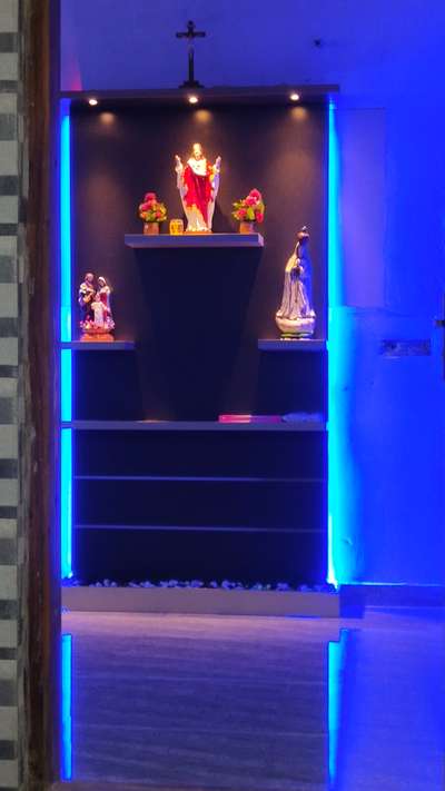 Prayer Room Designs by Carpenter saji john, Alappuzha | Kolo