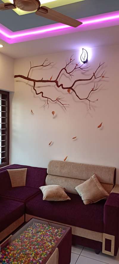 Furniture, Lighting, Wall Designs by Painting Works Artist Sivalal Eyebell, Kollam | Kolo