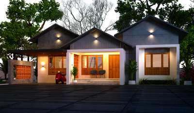 Exterior, Lighting Designs by Civil Engineer wayanad  Design, Wayanad | Kolo
