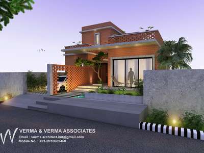 Exterior, Lighting Designs by 3D & CAD nawaz sheikh, Faridabad | Kolo