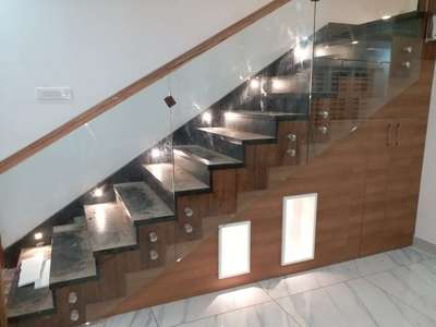 Staircase, Storage Designs by Interior Designer ONLY ONE INTERIORS, Ernakulam | Kolo