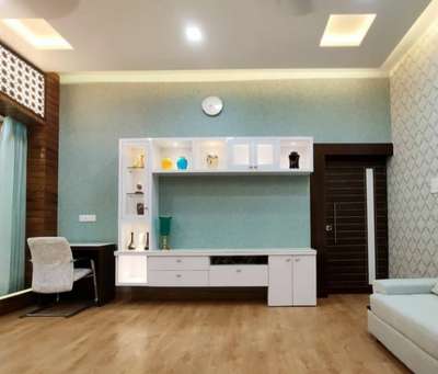 Furniture, Lighting, Living, Storage, Flooring Designs by Interior Designer Interior  Dreams , Delhi | Kolo