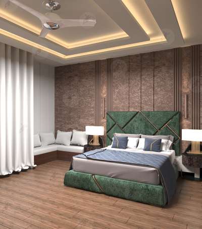 Furniture, Ceiling, Lighting, Storage, Bedroom Designs by Architect Shiva Designs, Panipat | Kolo