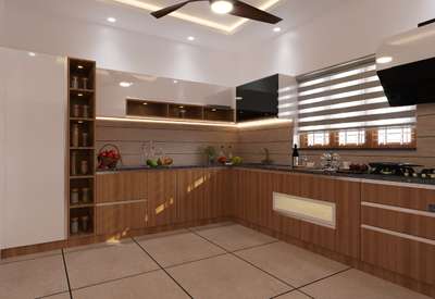 Lighting, Kitchen, Storage Designs by Interior Designer living  designs, Kollam | Kolo