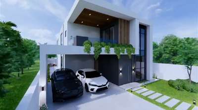 Exterior Designs by Contractor Thomas Mathew, Pathanamthitta | Kolo
