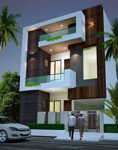 Exterior Designs by Civil Engineer AR construction nd designer, Ghaziabad | Kolo