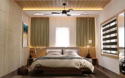 Furniture, Storage, Bedroom, Wall, Ceiling Designs by Interior Designer Rahul Babu, Kasaragod | Kolo