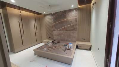 Bedroom, Furniture, Lighting, Storage, Wall Designs by Carpenter Sajid  Ansari, Delhi | Kolo