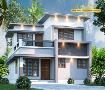 Exterior, Lighting Designs by Civil Engineer K HOMES Engineers  Developers, Ernakulam | Kolo