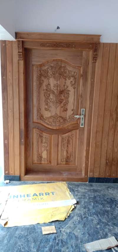 Door Designs by Carpenter Nikhil Das, Ernakulam | Kolo
