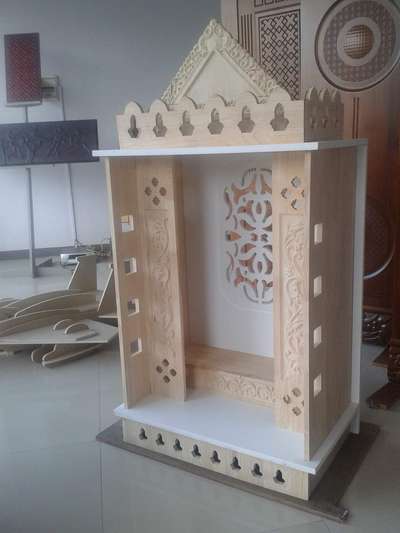 Prayer Room Designs by Interior Designer Woodart cnc cutting , Malappuram | Kolo