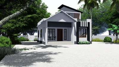 Exterior Designs by 3D & CAD AROMAL R, Kasaragod | Kolo