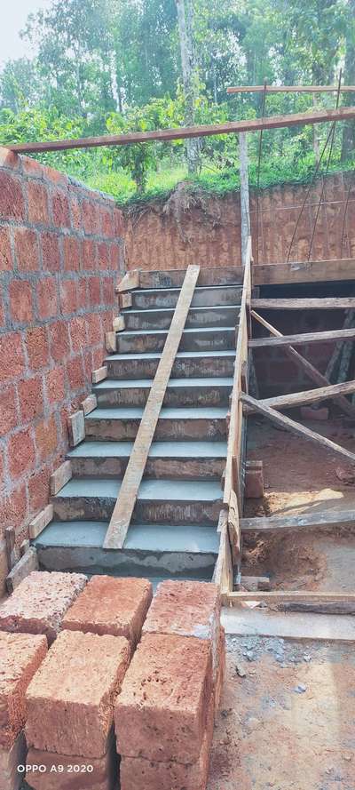 Staircase Designs by Civil Engineer AMAL Prasanth, Wayanad | Kolo