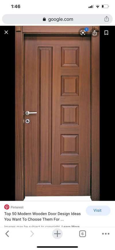 Door Designs by Civil Engineer Geo associates, Thrissur | Kolo