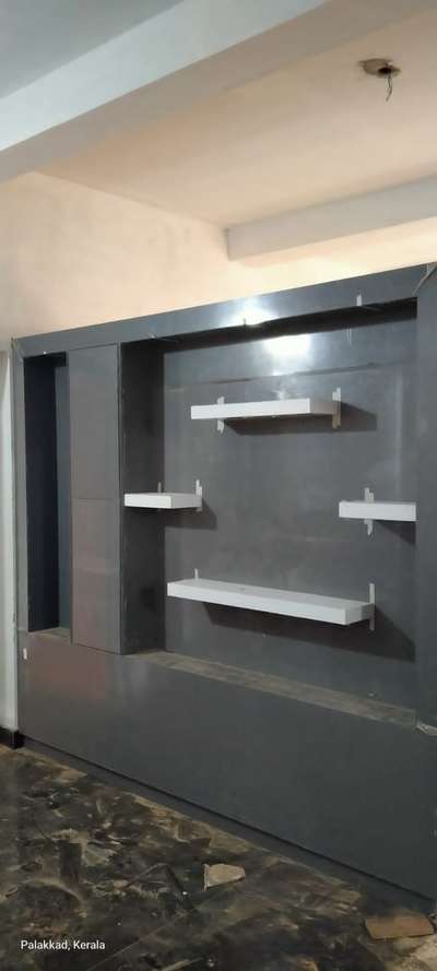 Storage, Living Designs by Contractor Mohanadasan CP, Palakkad | Kolo