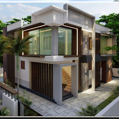 Exterior Designs by 3D & CAD Tojin John Mathew, Kottayam | Kolo