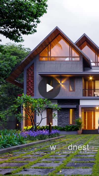 Exterior Designs by Interior Designer Woodnest  Developers, Thrissur | Kolo