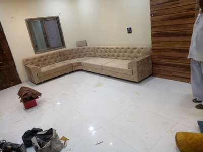 Flooring, Living, Furniture, Window Designs by Building Supplies Sanjay Morala Sanjay Sofa, Indore | Kolo