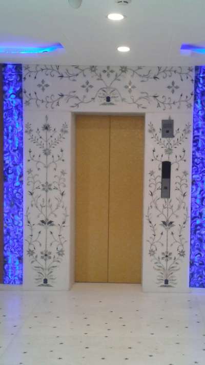 Flooring, Lighting, Wall, Door Designs by Contractor Raees  Khan, Ajmer | Kolo