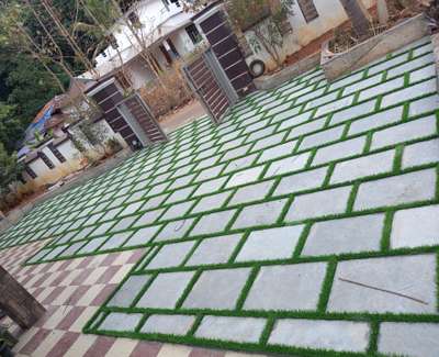 Flooring Designs by Gardening & Landscaping Rishin Karakkunnu, Malappuram | Kolo