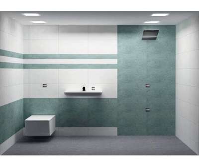 Bathroom, Lighting, Wall Designs by Flooring Mansoor ali, Malappuram | Kolo