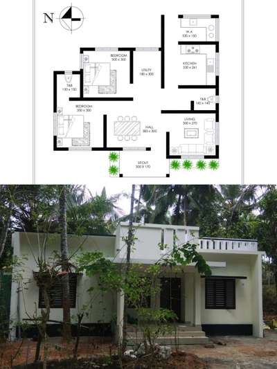 Exterior, Plans Designs by Civil Engineer Kerala home designs, Kasaragod | Kolo