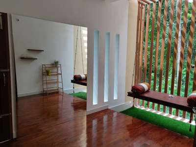Flooring, Furniture, Storage, Wall Designs by Architect Midhun Havitive, Thiruvananthapuram | Kolo