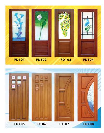 Door Designs by Contractor Aneesh Koyadan, Kannur | Kolo