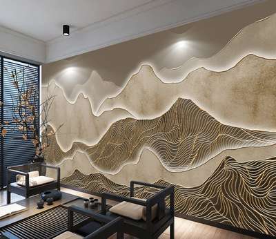 Wall Designs by Interior Designer Vishal kumar, Rewari | Kolo