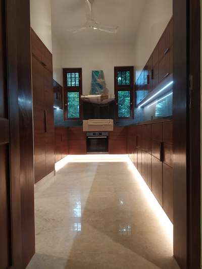 Flooring, Kitchen, Lighting, Storage, Window Designs by Interior Designer Ramdas Raju Ramdas Raju, Thrissur | Kolo
